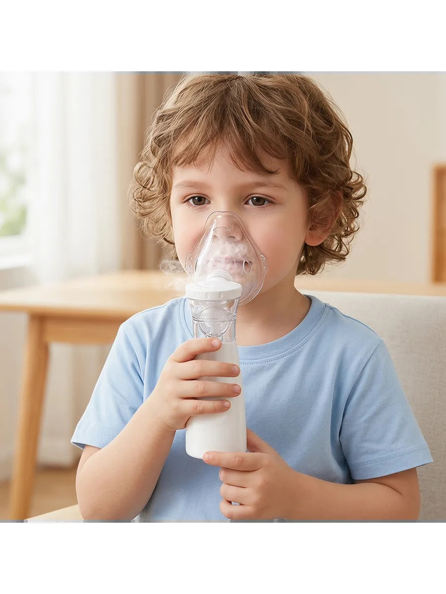 Child using Halo Mist new variant