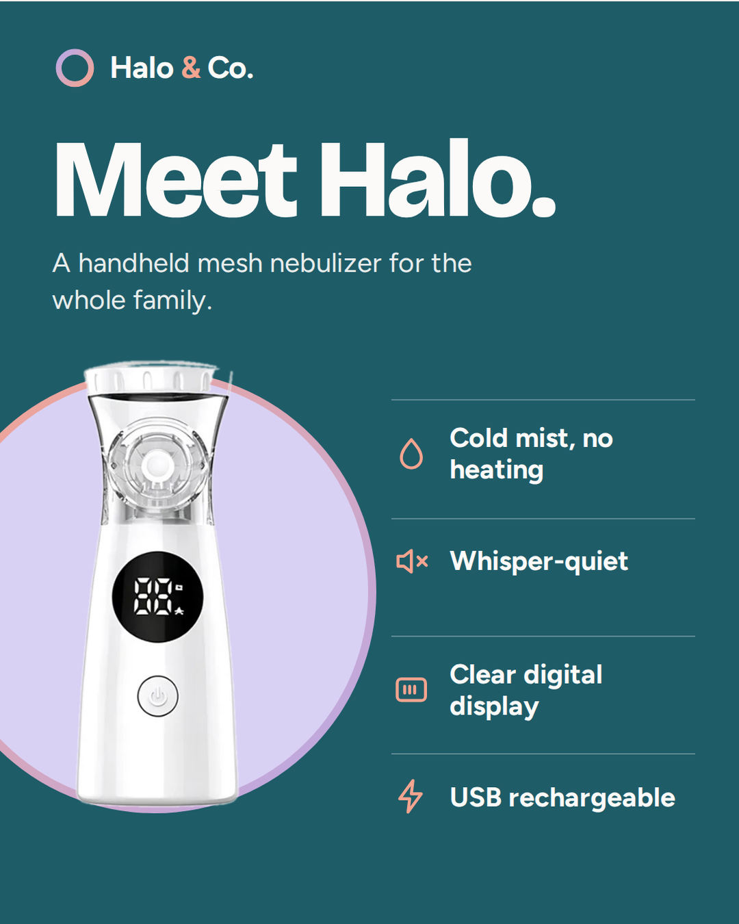 Meet Halo Mist general product creative