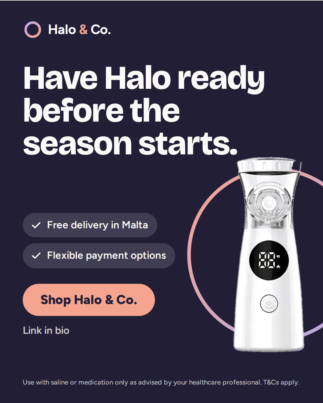 Halo Mist offer creative